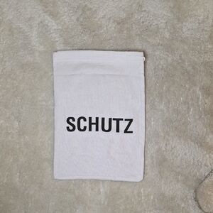 SCHUTZ Ivory Cloth Dust Bag